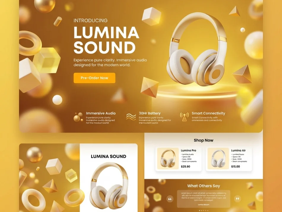 Lumen Lab project, product design